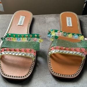 Steve Madden Muti Color Diamond Studs Size 11